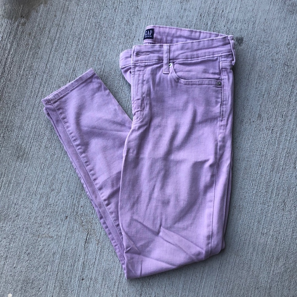 Purple Gap Jeans
